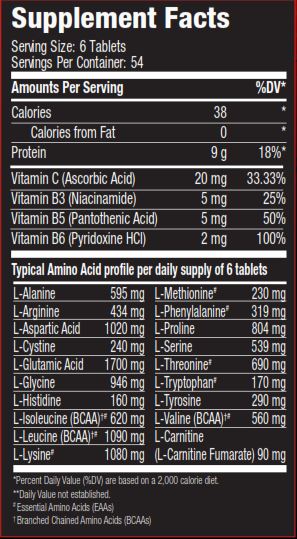 Super Amino 10000 Biobolics Nutrition