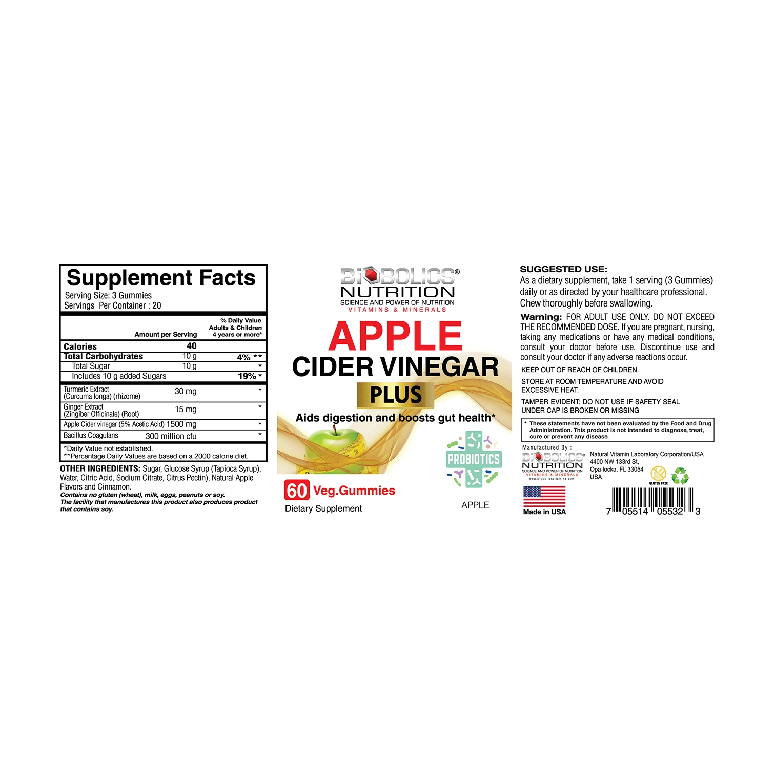 Apple Cider Vinegar Gummies thumbnail 3