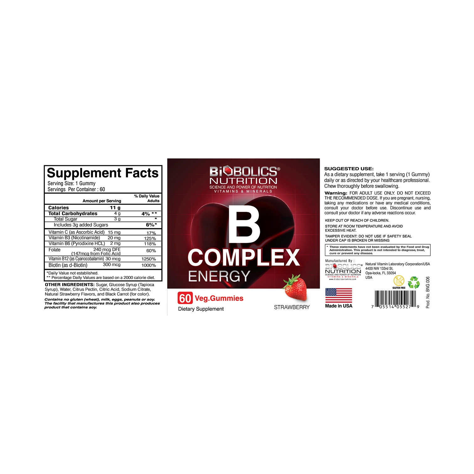 B-Complex Energy Gummies thumbnail 3