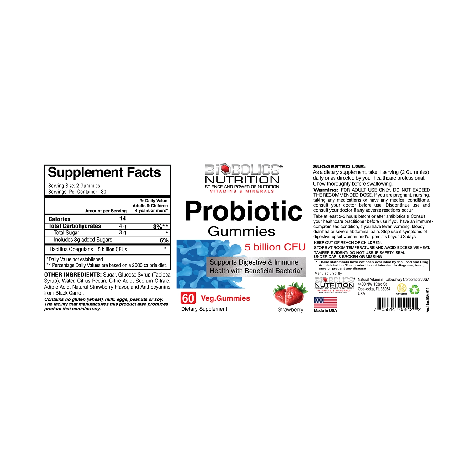 Probiotic 5B CFU Gummies thumbnail 3