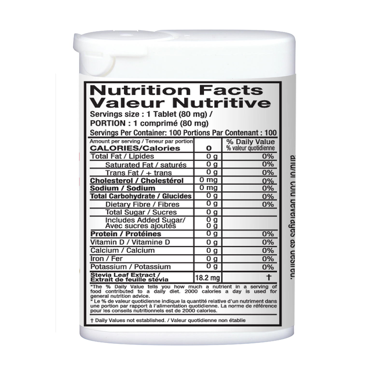 Stevia Tablets (100 Count) thumbnail 3