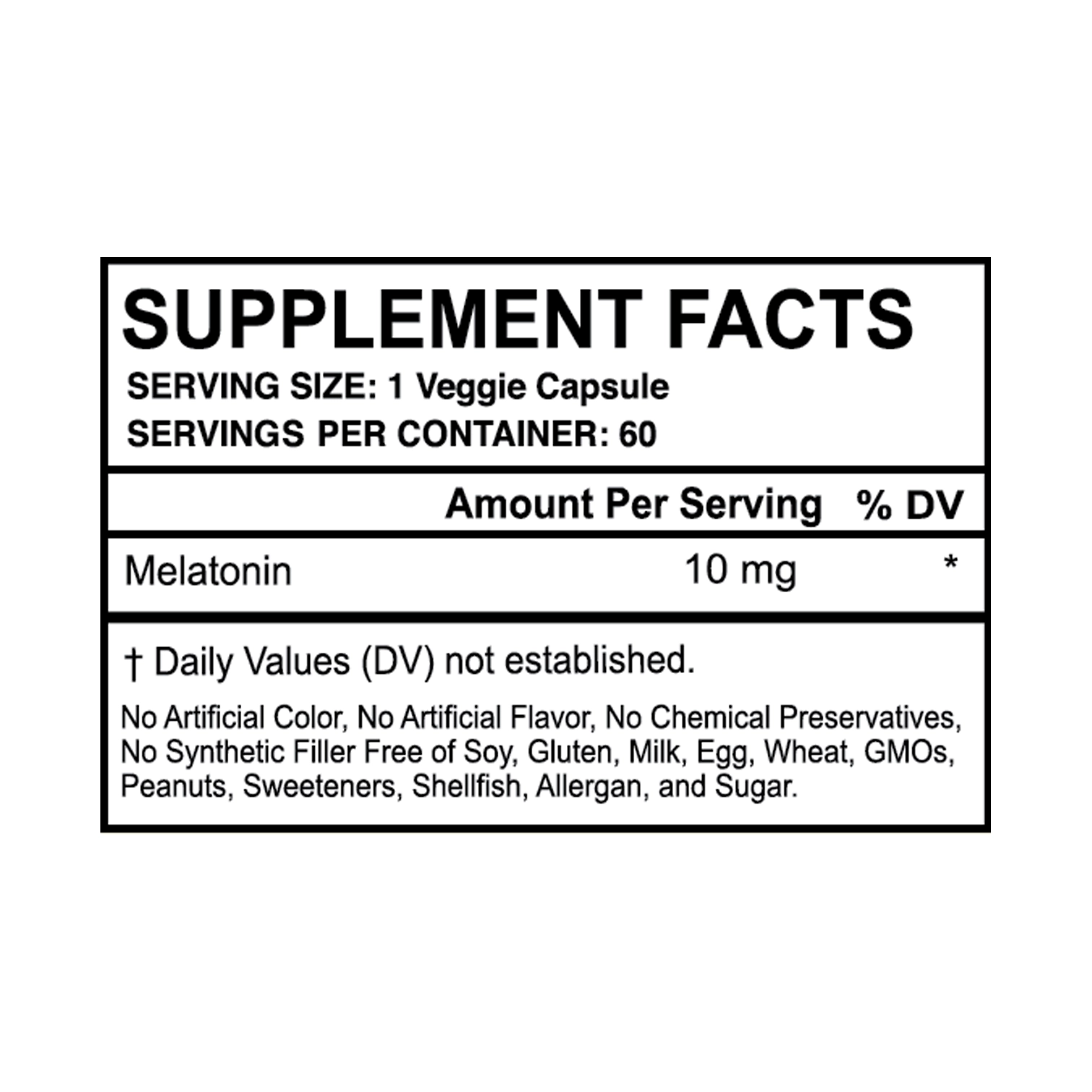Melatonin 10 mg thumbnail 2